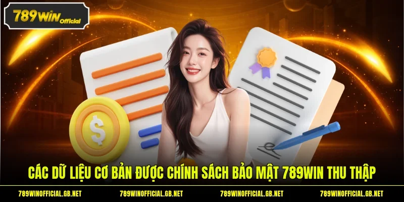 Các dữ liệu cơ bản được chính sách bảo mật 789WIN thu thập