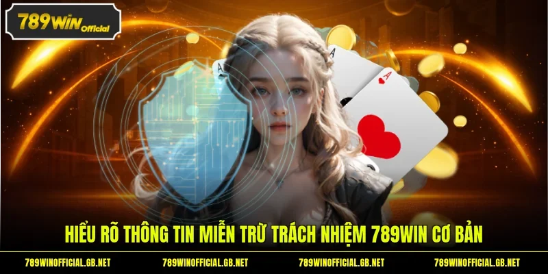 Hiểu rõ thông tin miễn trừ trách nhiệm 789WIN cơ bản