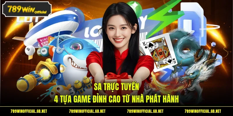 SA Trực Tuyến - 4 Tựa Game Đỉnh Cao Từ Nhà Phát Hành