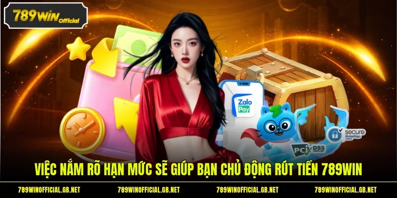 Việc nắm rõ hạn mức sẽ giúp bạn chủ động rút tiền 789WIN 